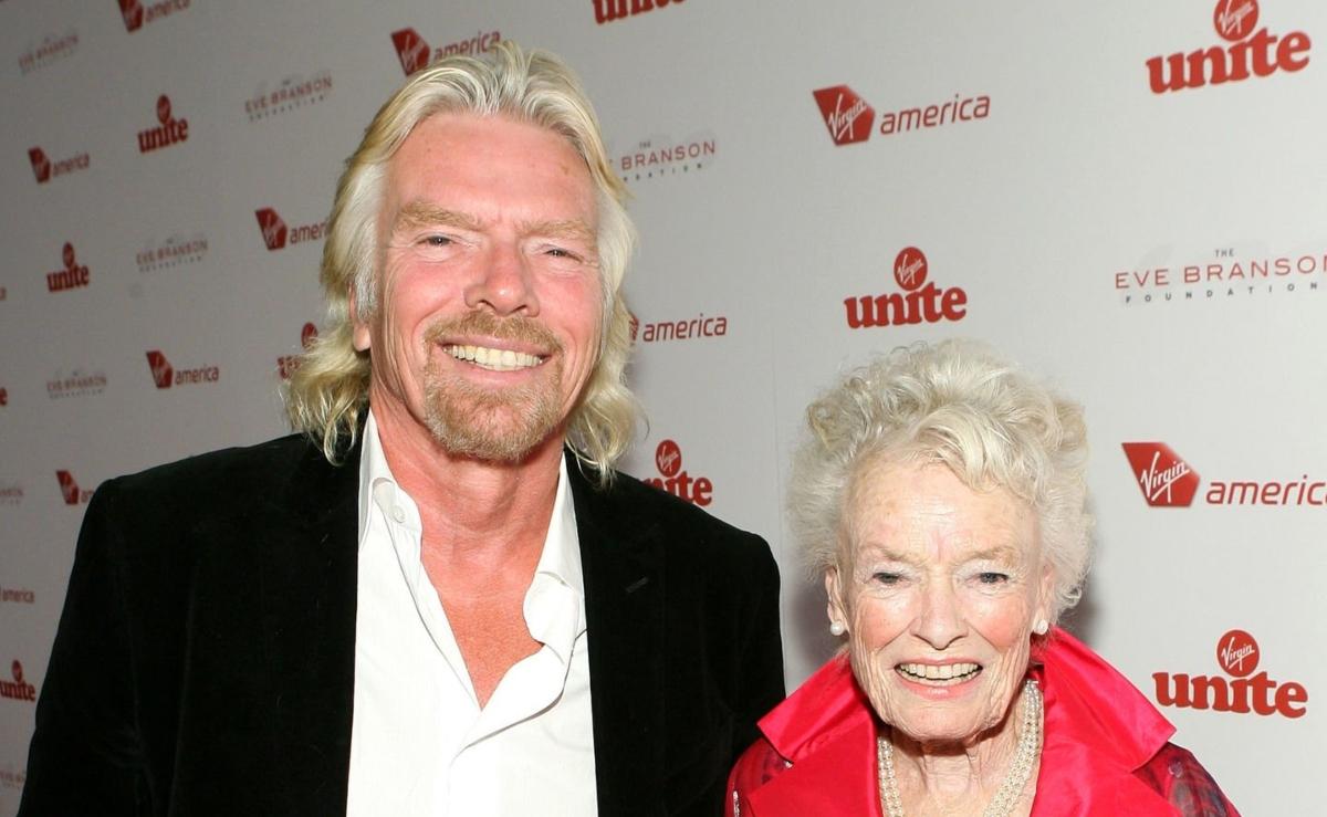 Richard and Eve Branson in 2010