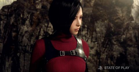 Ada Wong in 'The Separate Ways' DLC for 'Resident Evil 4 Remake'