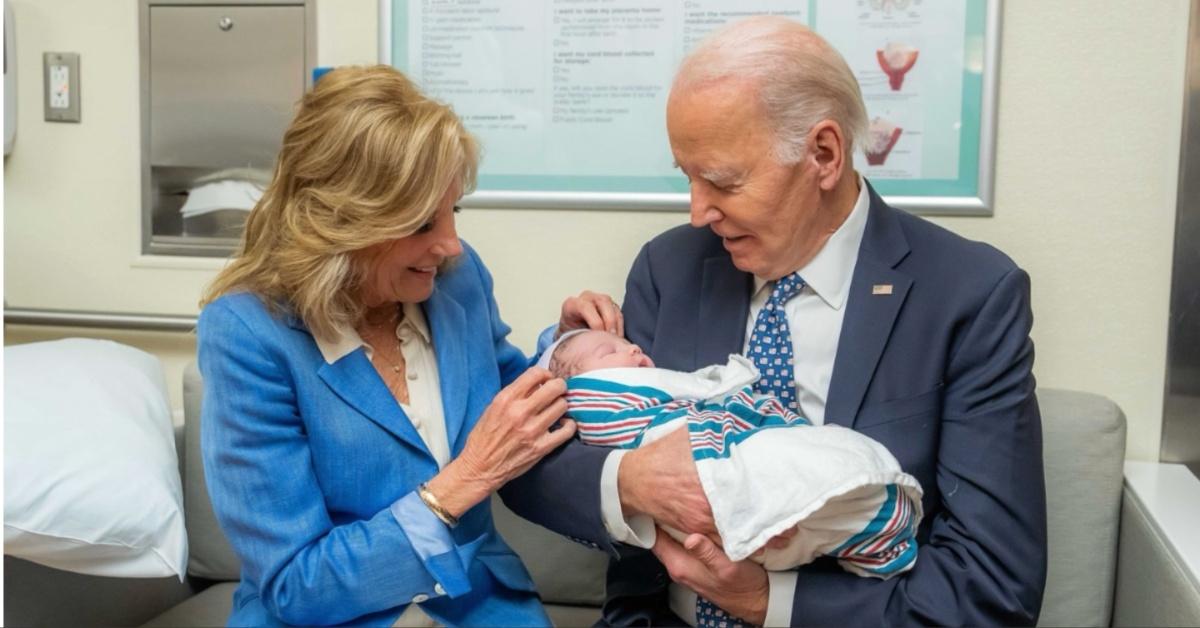 Jill and Joe Biden with William Brannon Neal IV.
