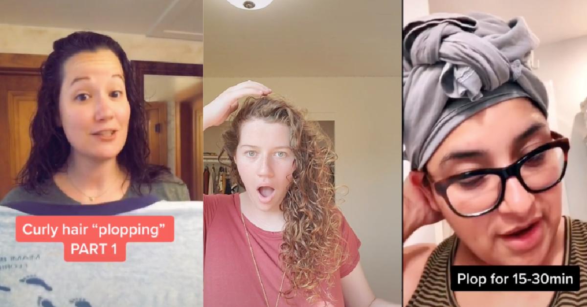 Plop Method How to Plop Hair: Ultimate Life Hack for Styling Curly Hair