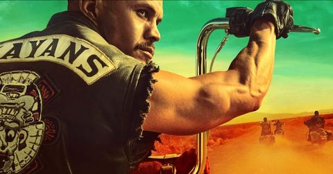 The Mayans M.C. show logo.