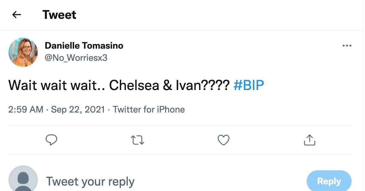 Tweet about Ivan Hall and Chelsea Vaughn