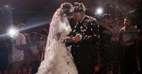 Husband Sees Wife "Marrying" Another Man on Social Media