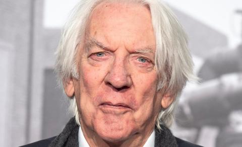 Donald Sutherland attends a red carpet event