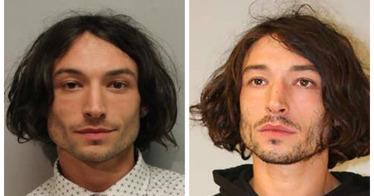 Ezra Miller's mug shots