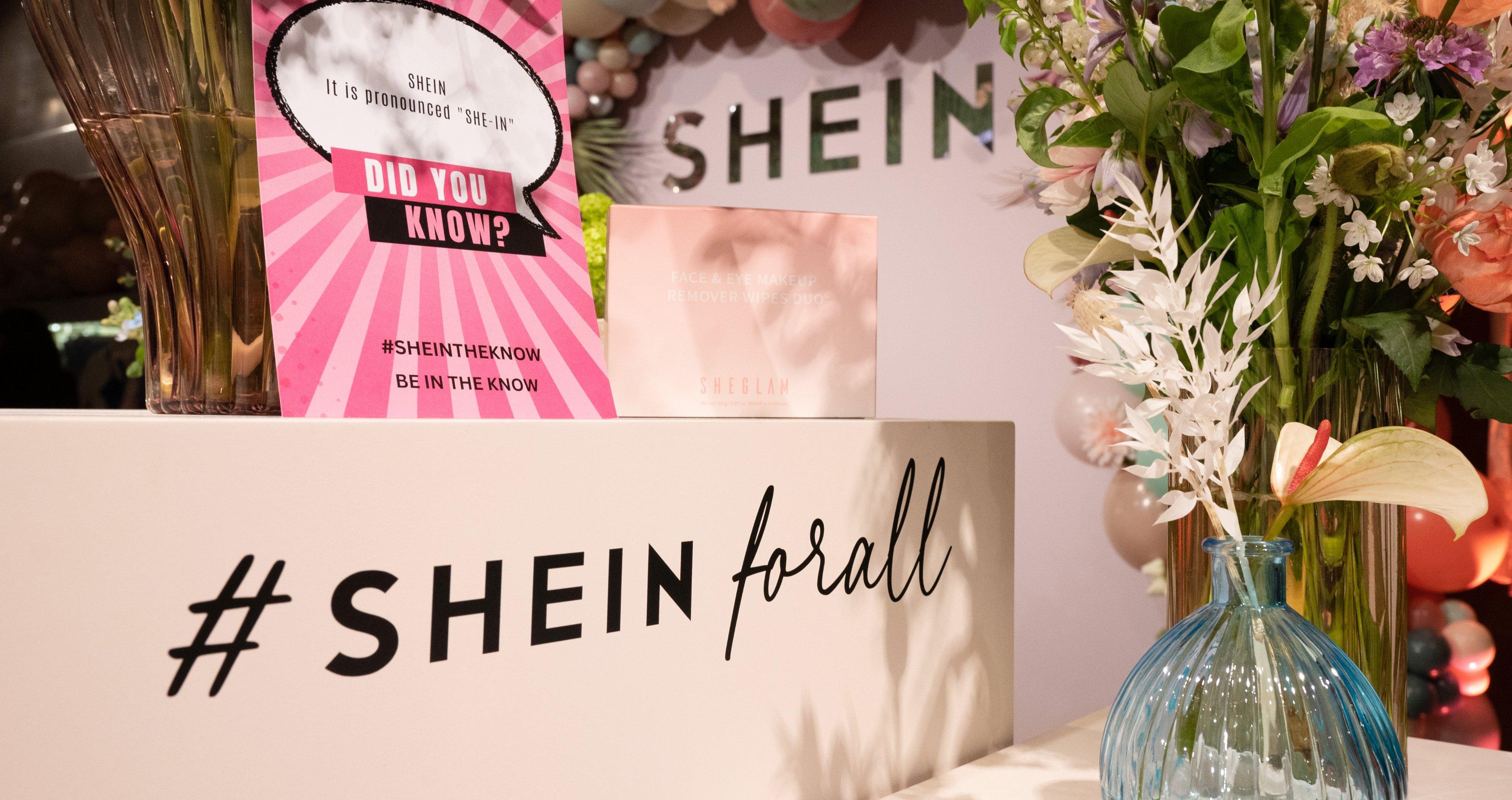 Launch of the SHEIN pop-up shop on March 23, 2023