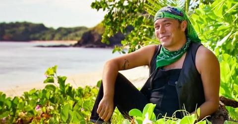 Ben Katzman giving an interview on 'Survivor.'