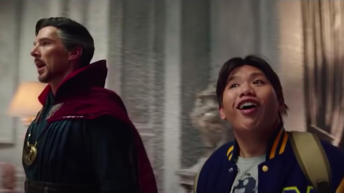 Doctor Strange and Ned in 'Spider-Man: No Way Home'