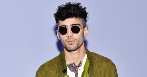 Zayn Malik in sunglasses at the Tom Ford Women's Fall/Winter 2018 fashion show.