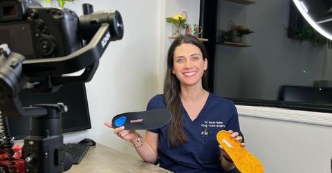 Dr. Sarah Haller from 'My Feet Are Killing Me'