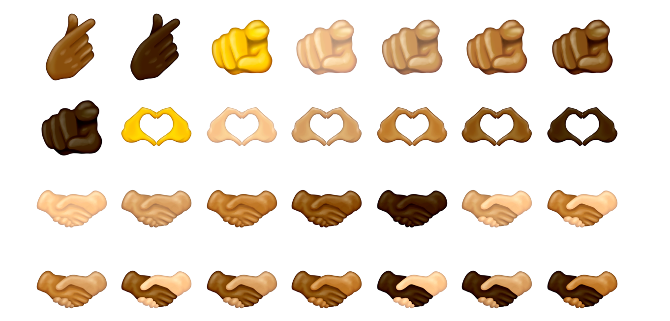 iPhone Emoji Handsigns