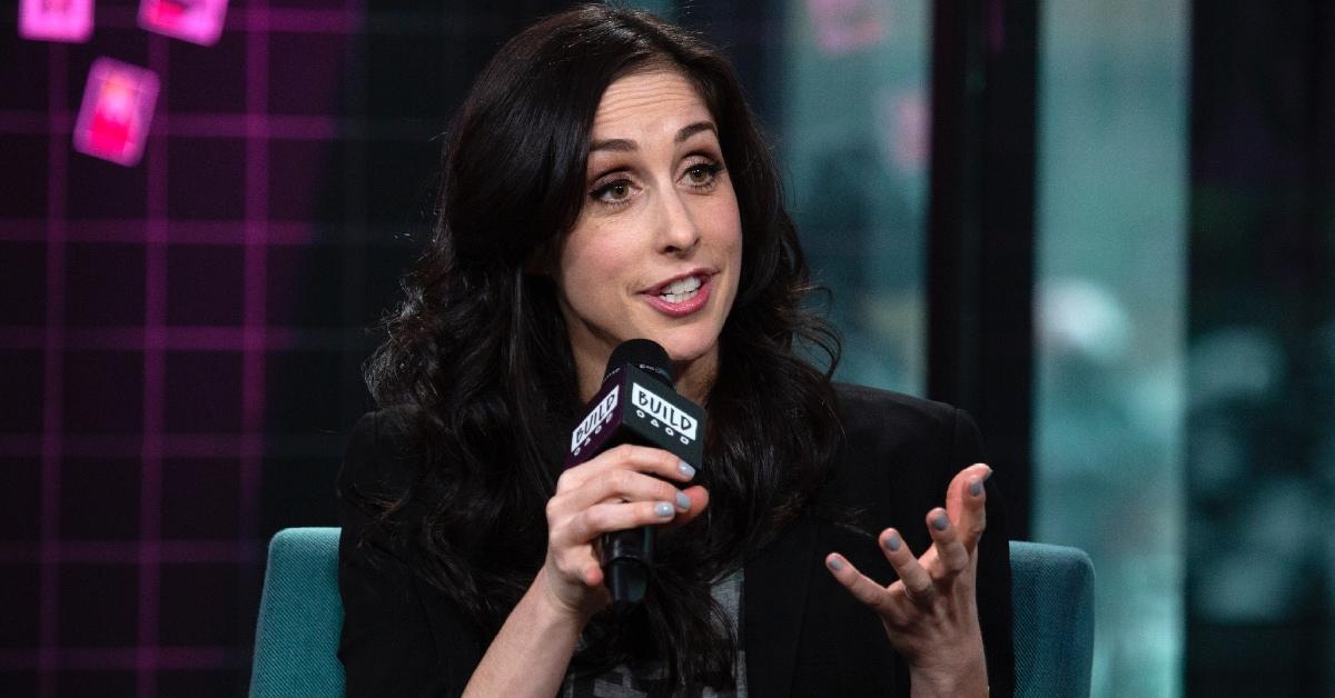 Catherine Reitman visits Build Studio on February 20, 2019 in NYC.