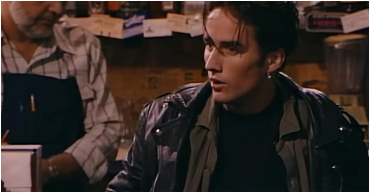 Old photo of Glenn Quinn from Roseanne