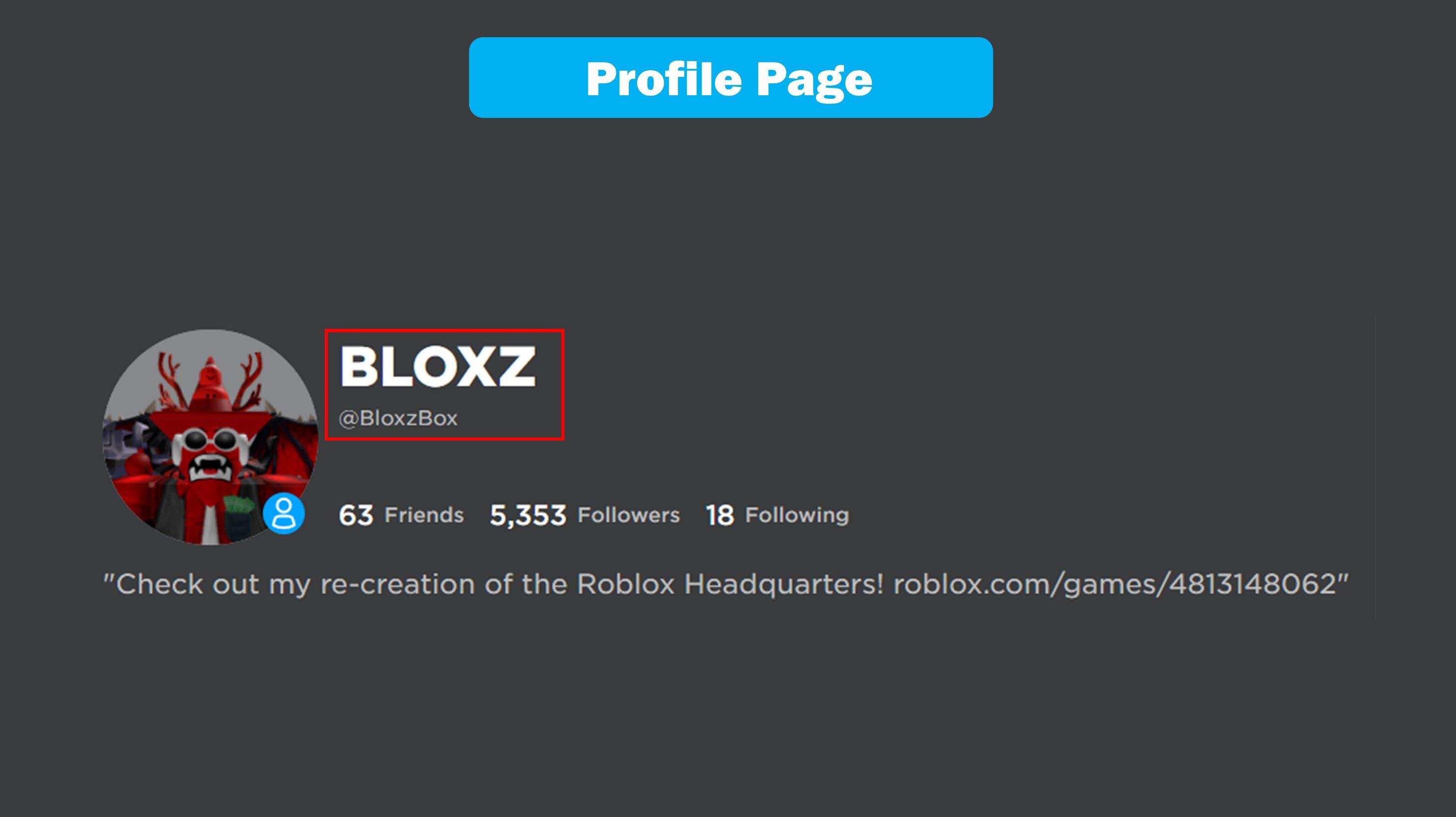 How to change your display name on Roblox