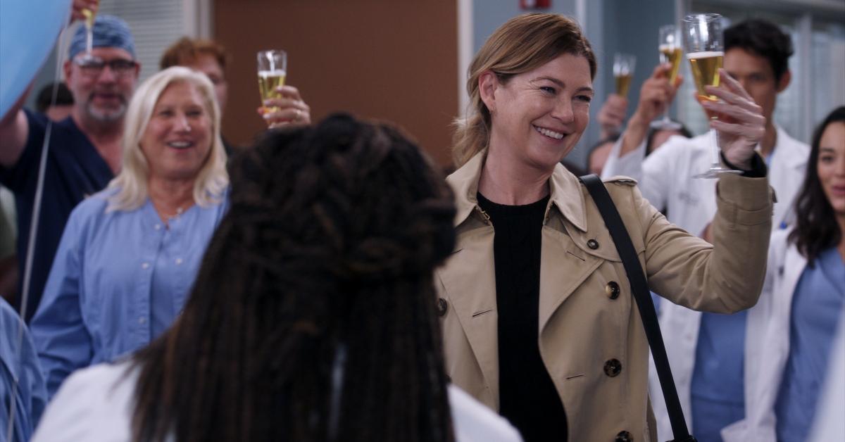 Ellen Pompeo as Meredith Grey on 'Grey's Anatomy'