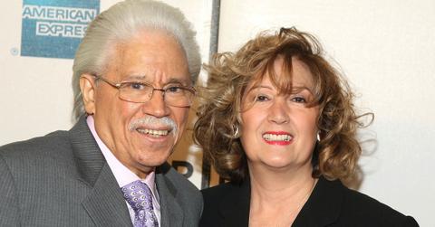 Johnny Pacheco and His Wife, Cuqui Pacheco in 2008.