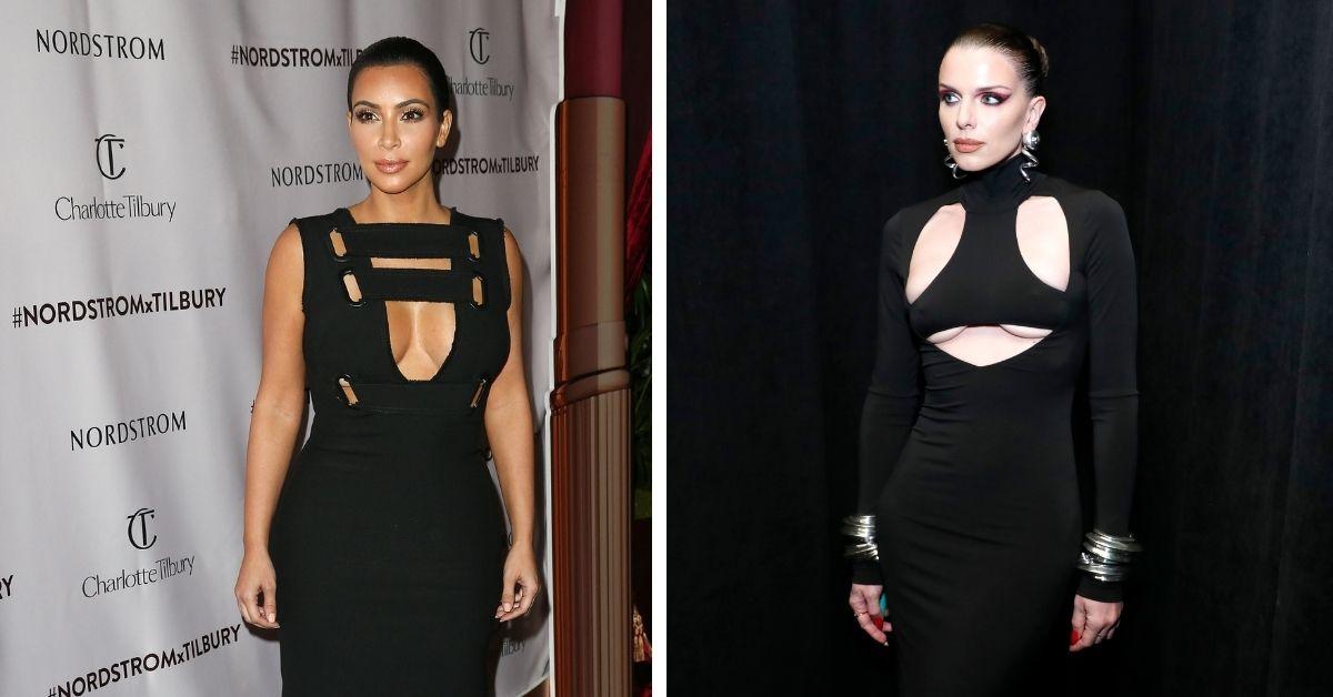 Julia Fox Seemingly Reacts To Critcism Suggesting She's A Fashion Copycat  Of Kim Kardashian