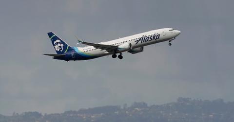 A Boeing 737 MAX 9 of Alaska Airlines takes off from San Francisco International Airport on April 4, 2024