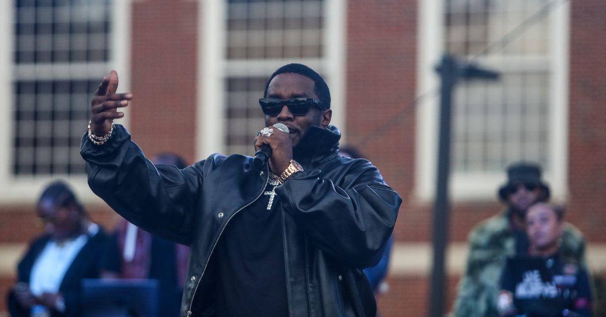 Diddy performs at Howard University's Yardfest