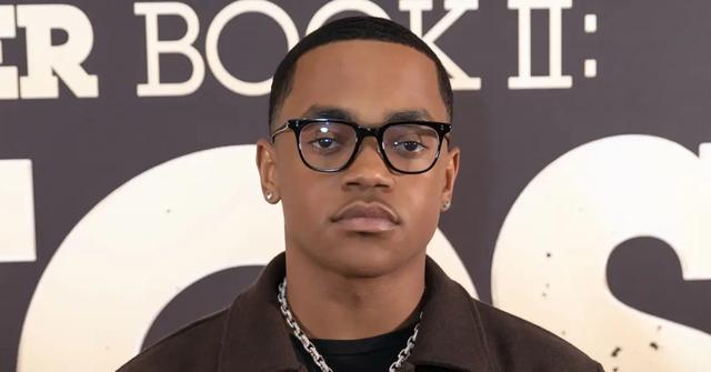 Michael Rainey Jr. at the STARZ's "Power Book II: Ghost" Season 3 Dinner Reception on March 14, 2023