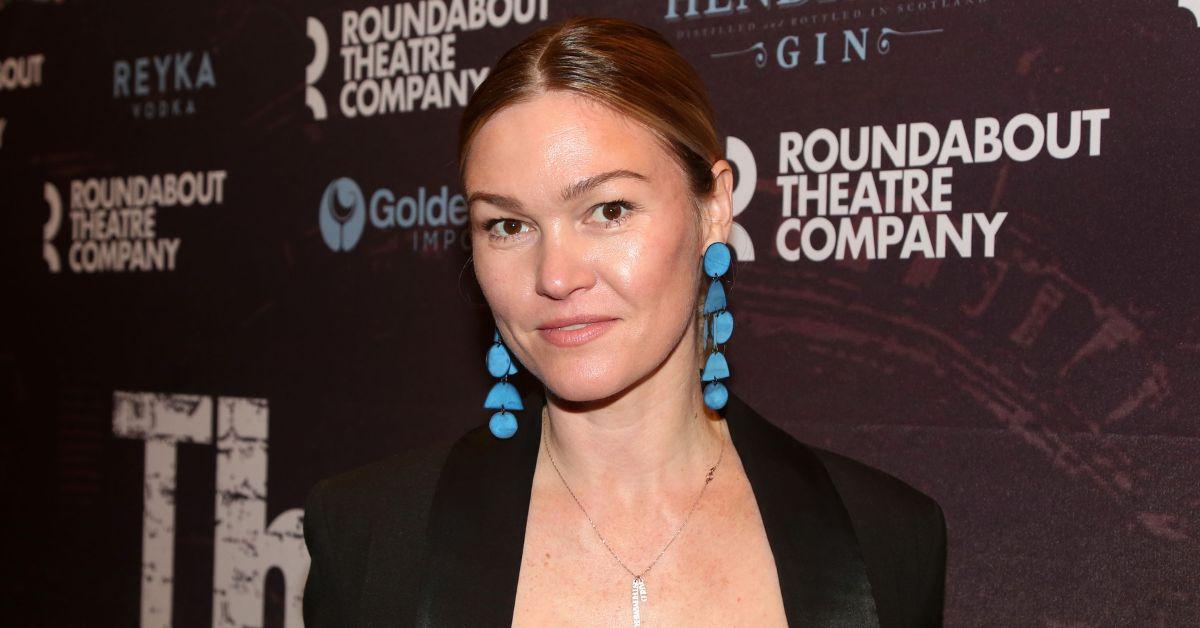 Julia Stiles at the opening night of the Roundabout Theater Company's production of 'The Wanderer's' on Feb. 16, 2023