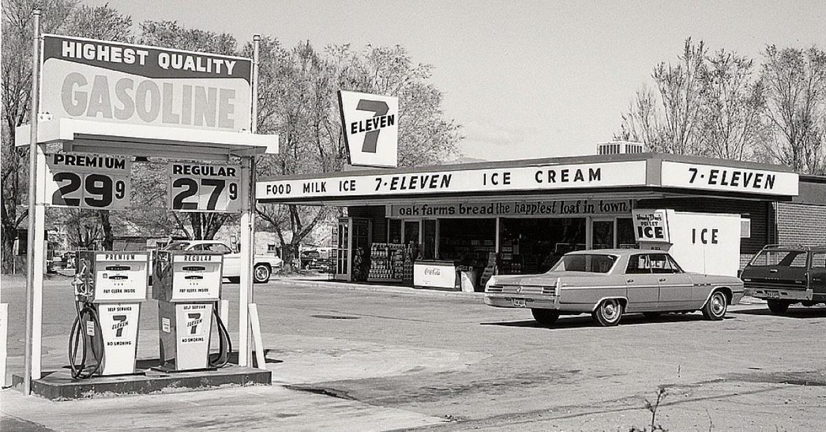 Old 7-Eleven convenience store.