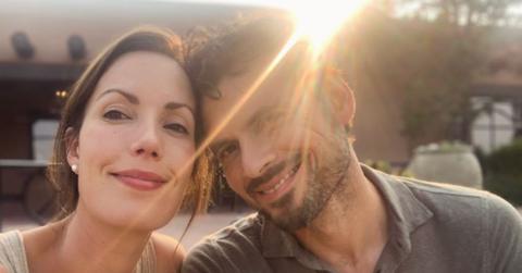 Adan Canto with wife Stephanie Canto in a tribute she posted to social media after his passing