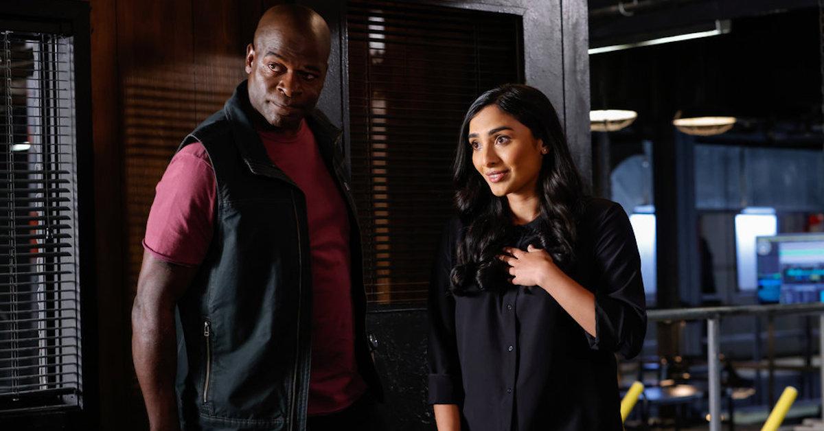 Dembe Zuna and Siya Malik in 'The Blacklist'