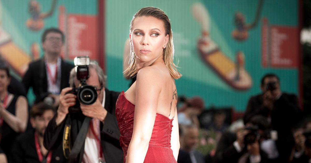 Scarlett Johansson at award show