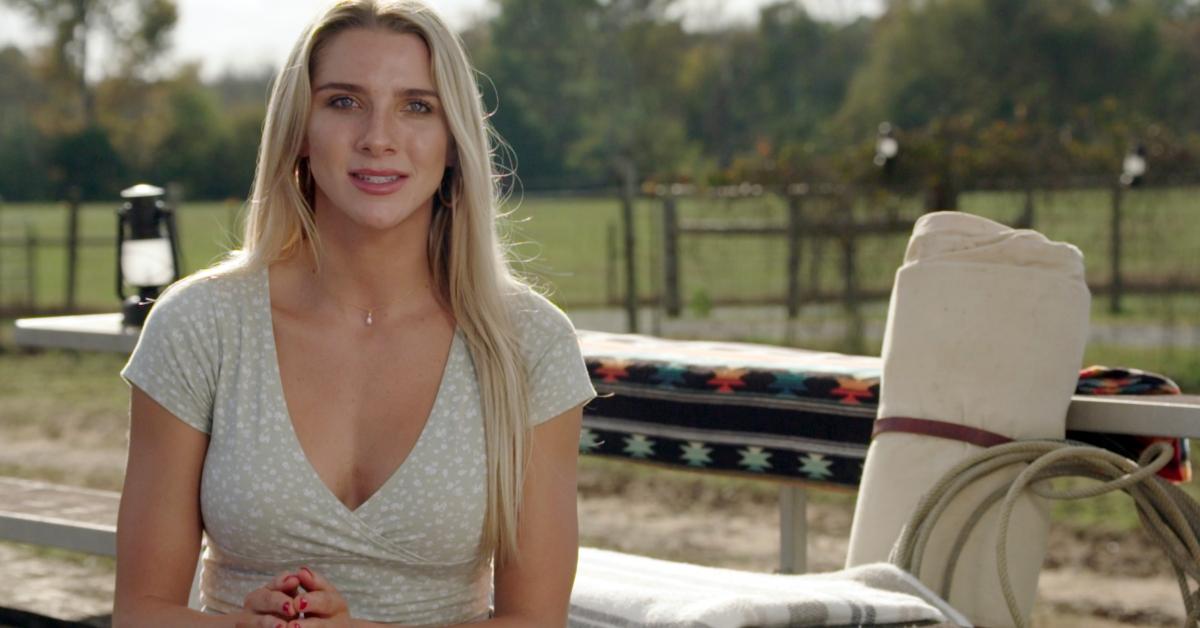 DeVonne talks to producers on Hunter's farm on 'Farmer Wants a Wife'