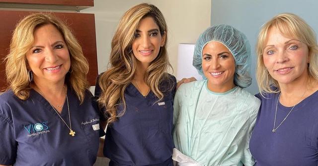 Alison Victoria with Doctors from Vios Fertility Clinic