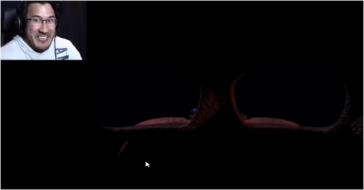 Markiplier right before winning FNAF 2