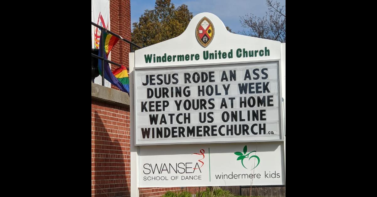 funny church signs