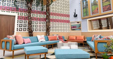 The inside of the Big Brother 24 living room