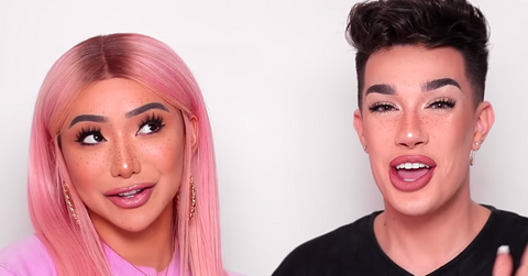 Nikita Dragun and James Charles