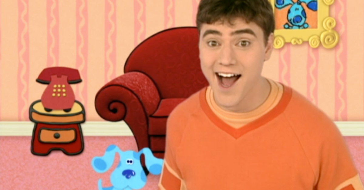 blues clues guy blue shirt