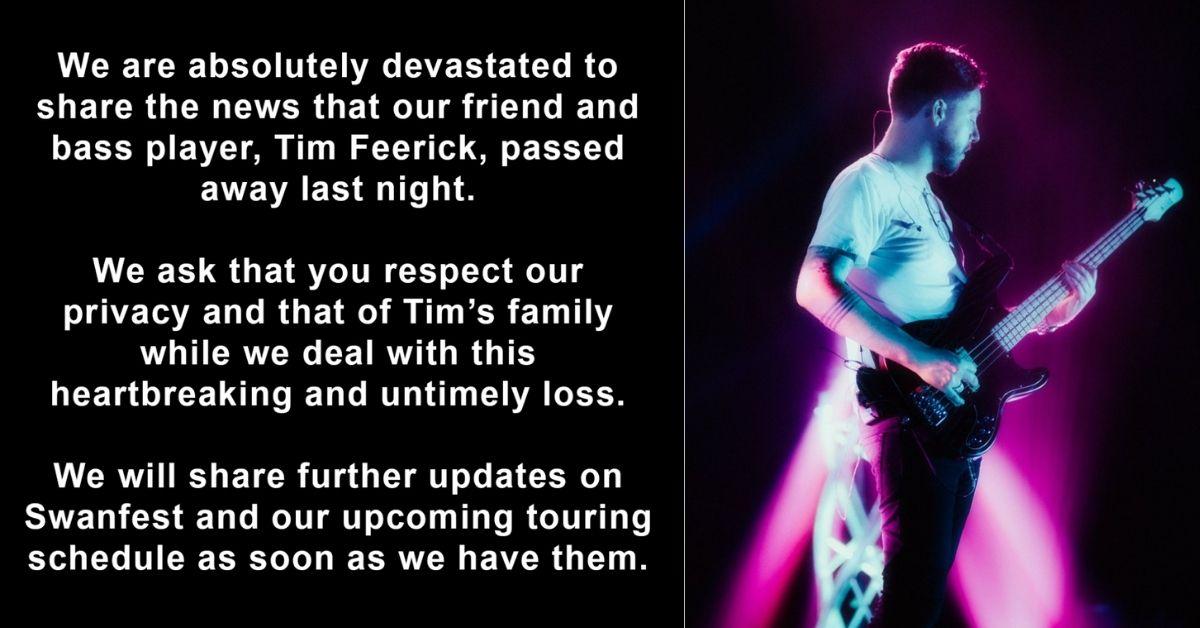 What Was Tim Feerick's Cause of Death?