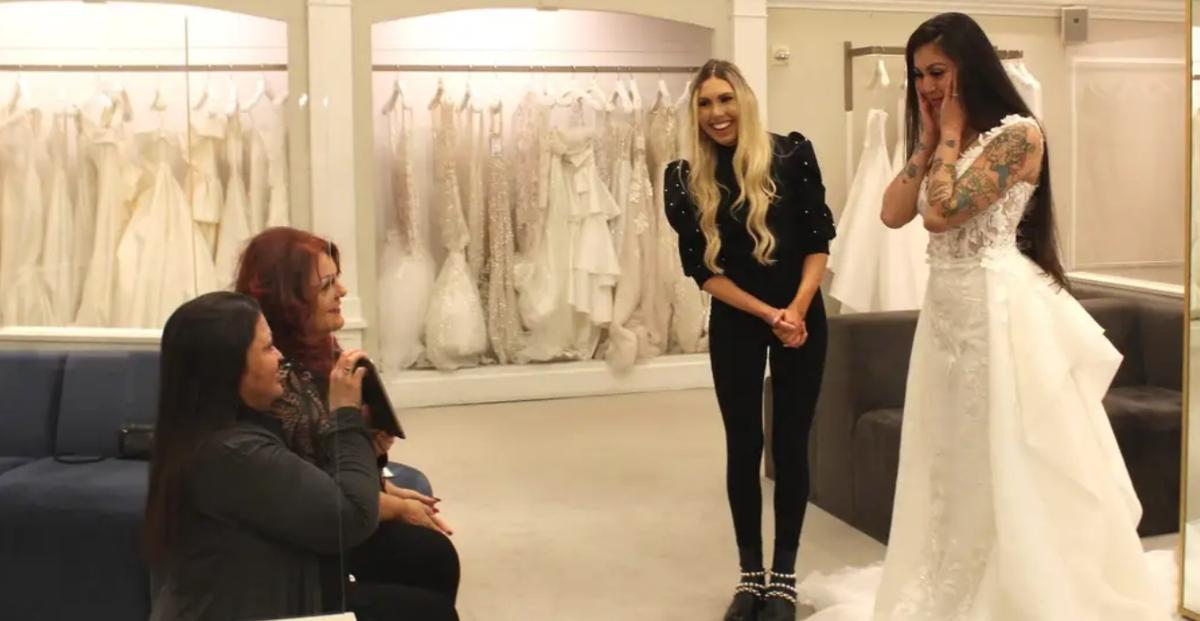 A bride to be on 'Say Yes to the Dress'
