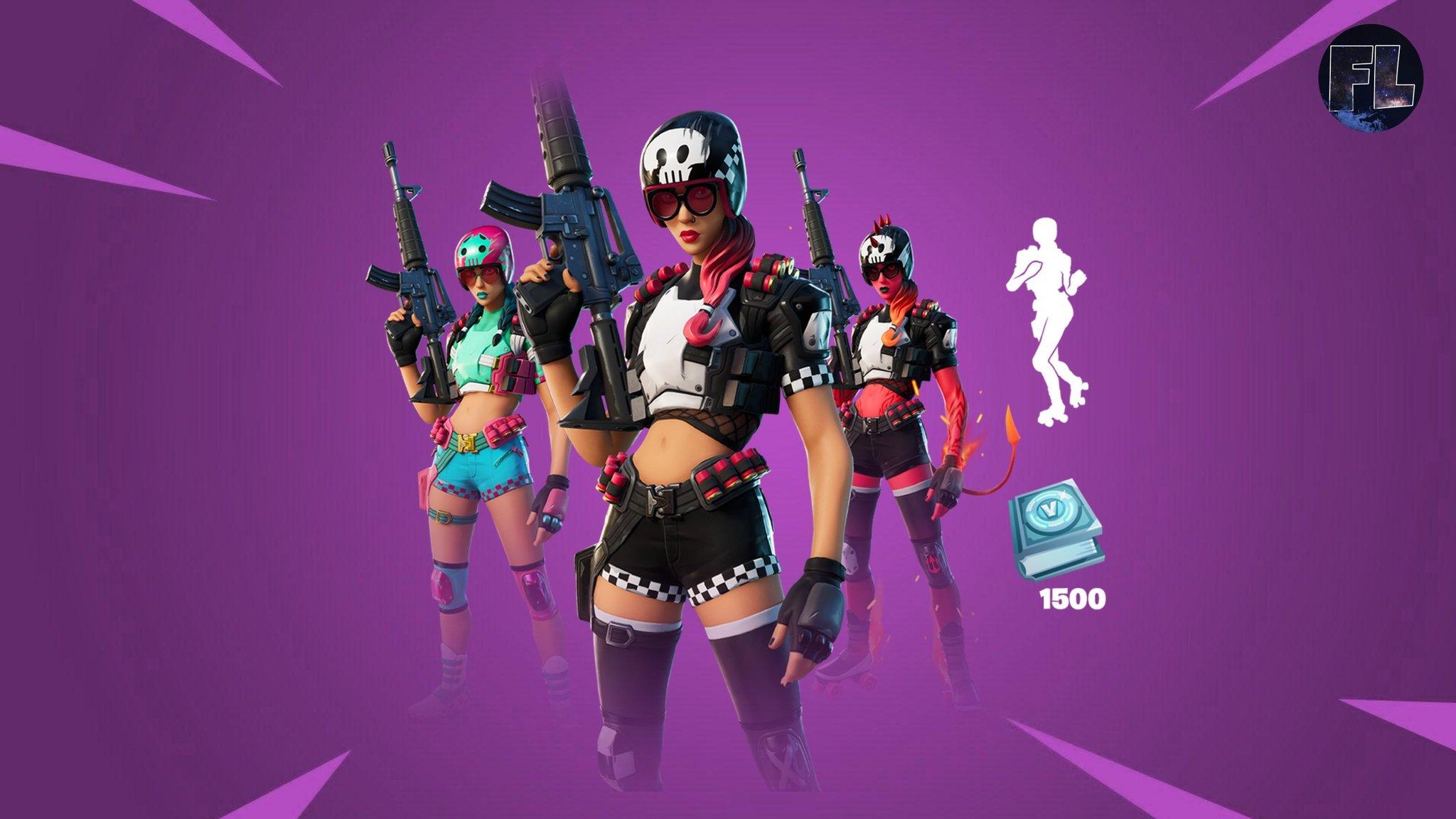 Fortnite Skater Girl Fortnite Derby Dynamo Challenge Pack Is Here Here S What S In It