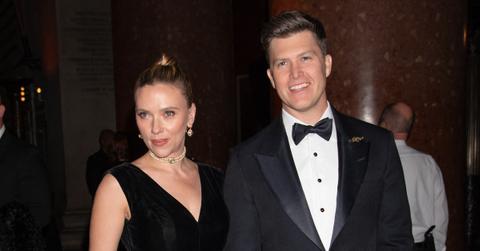 Scarlett Johansson and husband Colin Jost