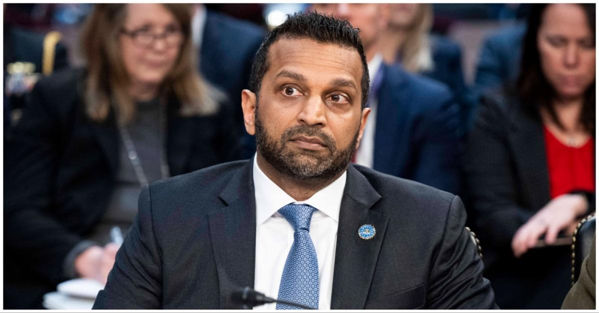 FBI Director Kash Patel.