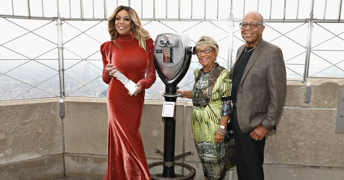 Wendy Williams and her parents Shirley.