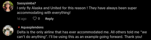 woman severe allergies flight