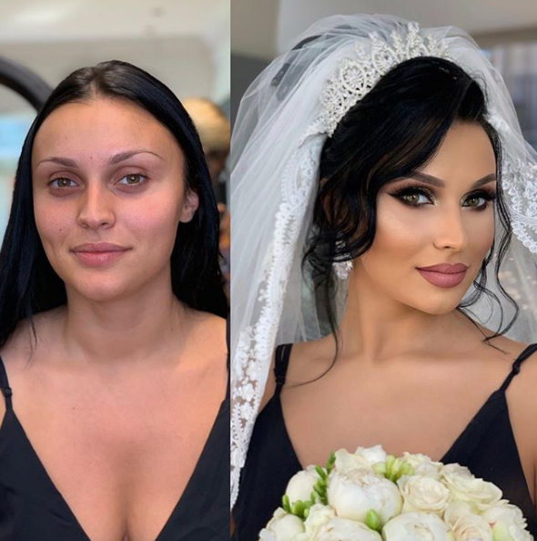 bride makeup