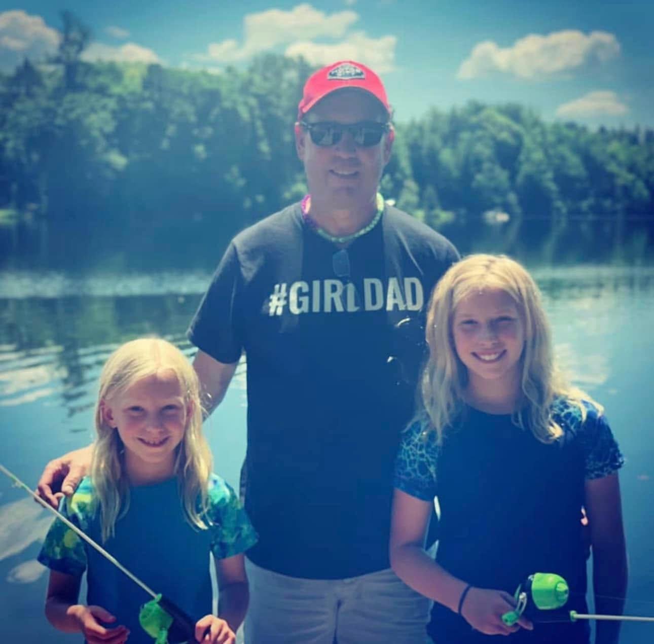 (l-r): Karen Drew and Paul Gorcyca's daughter, Paul Gorcyca, and their other daughter
