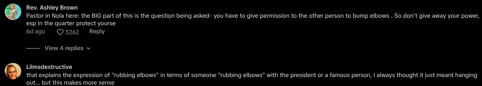 elbow tapping