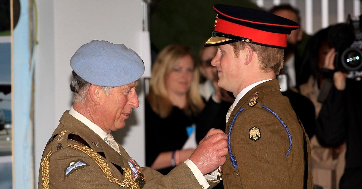 King Charles III and Prince Harry