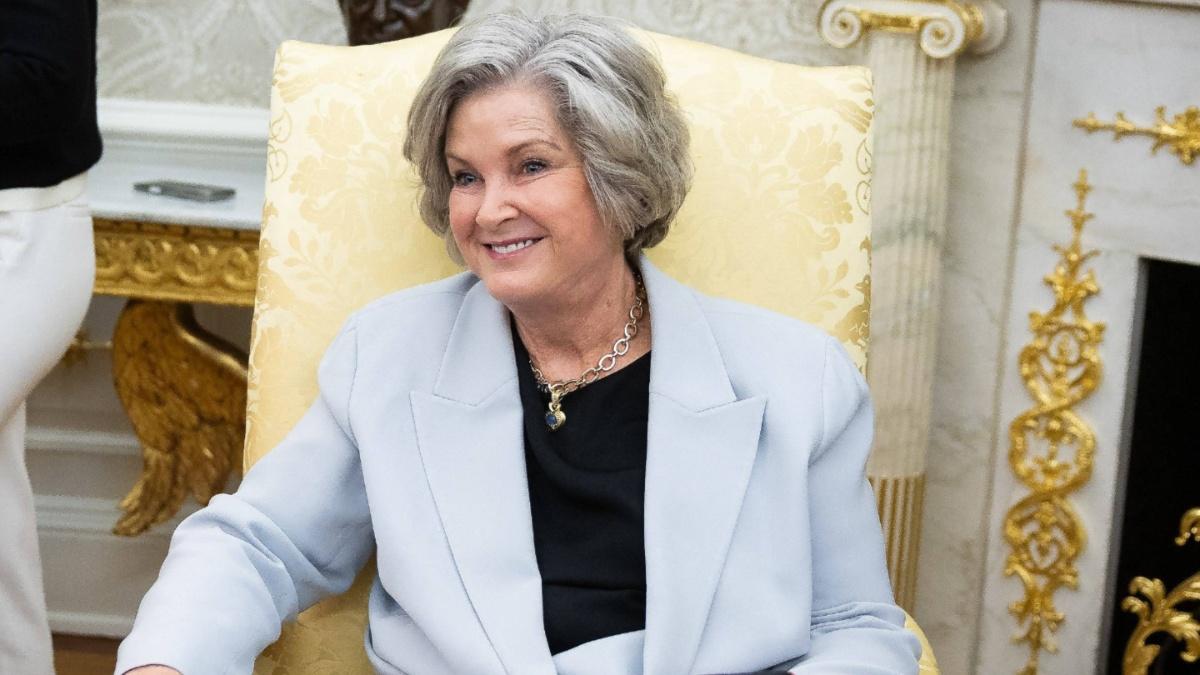 White House Chief of Staff Susie Wiles in the Oval Office.