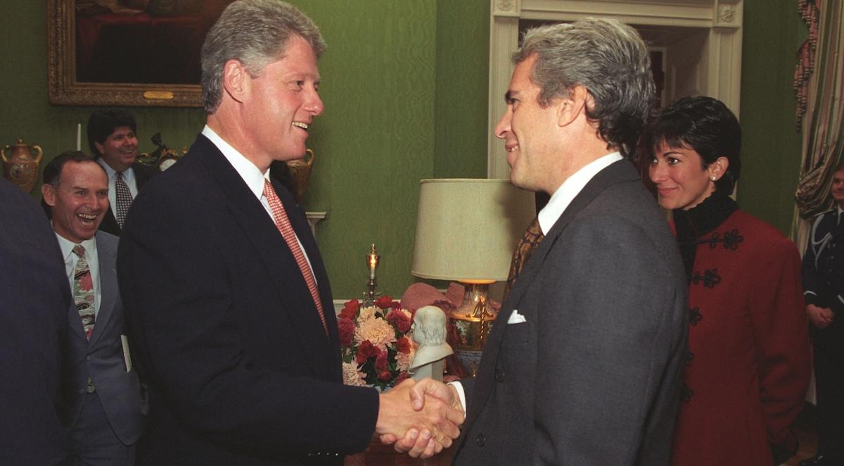 jeffrey epstein ghislaine maxwell clintons