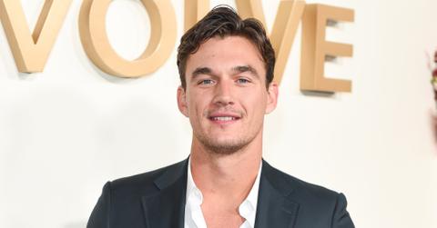Tyler Cameron on the red carpet